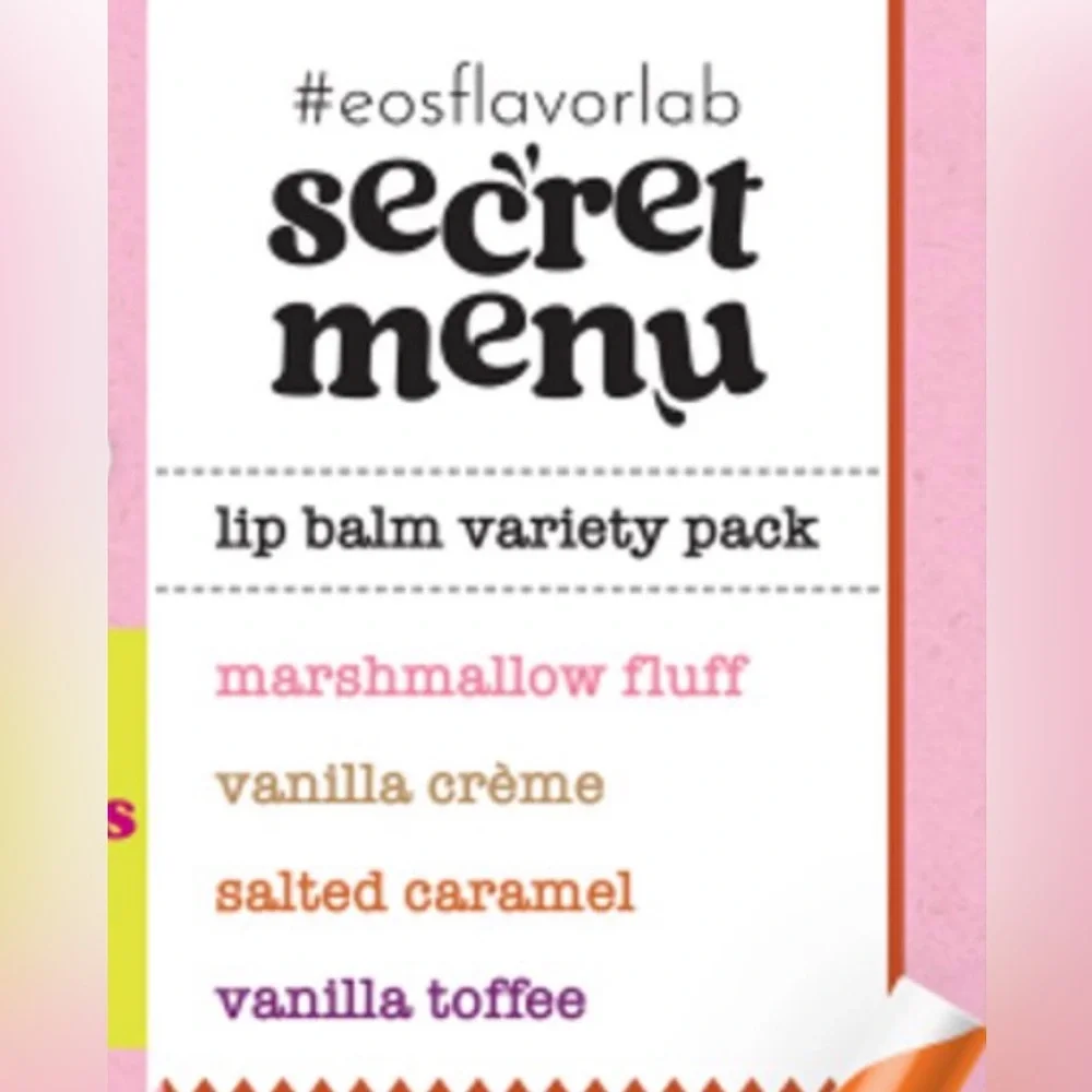 New eos Nilla Milkshake Lip Balm Set